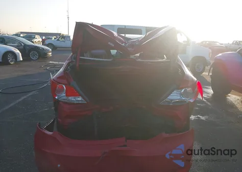 2014 Hyundai Accent Gls from USA, damaged, VIN KMHCT4AE5EU663825